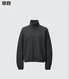ブラッシュドジャージータートルネック