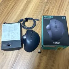 Logicool MX ERGOワイヤレストラックボール付マウス