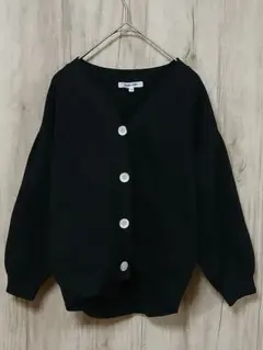 GLOBAL WORK グローバルワーク カーディガン 黒 サイズ130