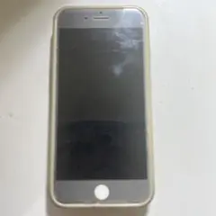 iPhone シルバー 本体 画面傷あり