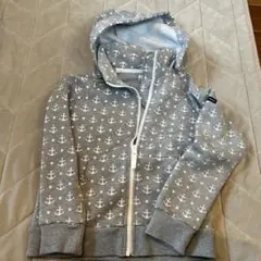 HELly Hansen アンカー柄 パーカー 130