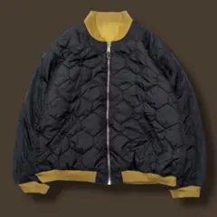 90s 00s Sean John リバーシブル　MA-1 キルティング