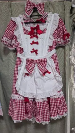 Angelic Pretty Heart Cafeワンピース セット - メルカリ