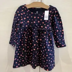 ★新品未使用　定価1990円　baby GAP ハート柄ワンピース 95cm★