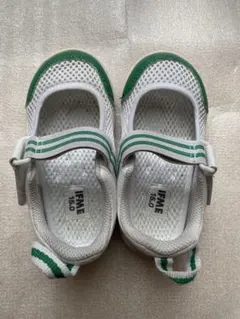 イフミー グリーン 上履き　15㎝