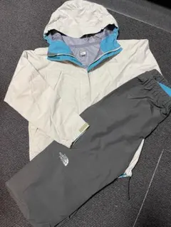 (訳あり)THE NORTH FACE レインスーツ(上下セット) 150cm