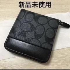 メンズミニ財布、折り財布、新品未使用 二つ折り財布