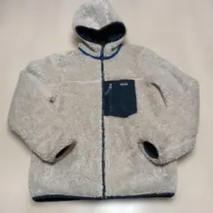 パタゴニア キッズ・リバーシブル・レディ・フレディ・フーディ【XXL・Navy】