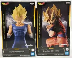 新品未開封：ドラゴンボール Grandista 悟空・ベジータ 2種セット