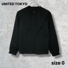 ユナイテッドトウキョウ　UNITED TOKYO ケープカラーブラウスのサムネイル