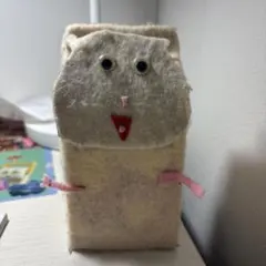 小学生2年性クオリティーのフェルトハムスター貯金箱 小学生2年生クオリティーのフェルトハムスター貯金箱 - メルカリ