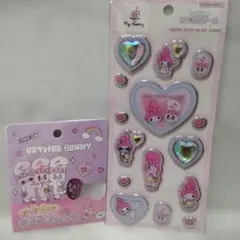 エスターバニー マイメロディ シール 2点セット