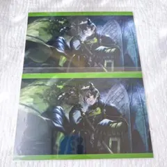 マレウス　AGF 寮服SSRカード　イラストカード　2枚　ツイステ