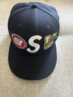 New Era 59FIFTY ブラックキャップ 7 3/8 supreme - メルカリ