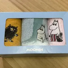 【新品】　ムーミン　タオル　ハンカチ　3枚セット