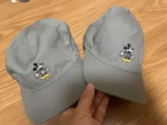 新品未使用　H&M ミッキーベビー帽子 グレー 3/4T ディズニー　TDL