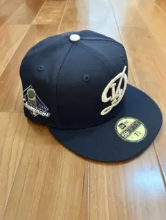 ドジャース ワールドシリーズ優勝記念59FIFTYキャップ シティコネクトロゴ