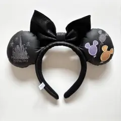 ディズニー カチューシャ 黒 バルーン 風船 ハロウィン