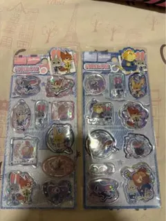 ズートピア ウォーターシール　2シートセット