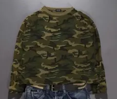 飽*き様 archive y2k grunge camouflage l/s t