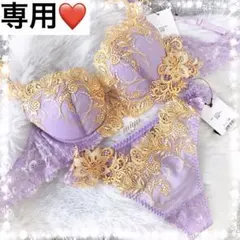 パープルE65/TバックM ♡追加ガーターM♡ジュエリーレースシリーズ♥️