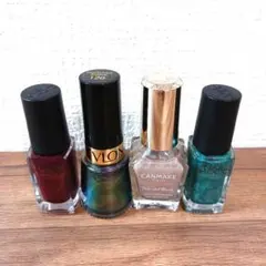 ネイルカラー・マニキュア 4本セット