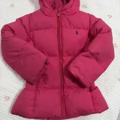 Ralph Lauren ピンク ダウンコート 4T