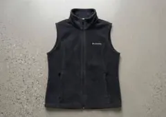 Columbia フリースベスト ブラック XL