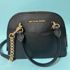 MICHAEL KORS ブラック ショルダーバッグ