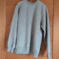無印良品　起毛　スウェット　グレー　Мのサムネイル