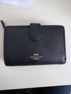 COACH 二つ折り財布 ブラックのサムネイル