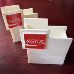コカコーラ ナプキンスタンド 2個セット 昭和レトロ ヴィンテージ 店舗用のサムネイル