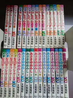 非全巻　あさきゆめみし、はいからさんが通る他　大和和紀　31冊セットのサムネイル