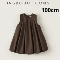 【美品】韓国子供服 バルーンワンピース 100cm