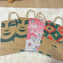 スタバ　紙袋4点セット