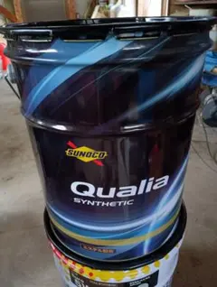 空のペール缶 SUNOCO Qualia 合成油のサムネイル