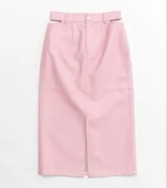 Vegan Leather Tight Skirt MAISON SPECIAL