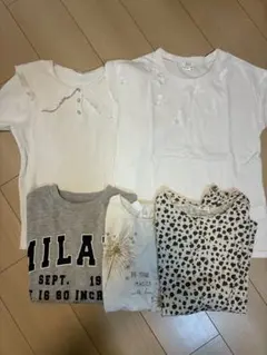 160女の子　トップス5点まとめ売り　　　　　　　　　　　　zara 他
