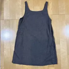 ZARA ノースリーブワンピース 13-14歳 ライトグレー