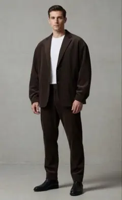 セットアップ　メンズ　ジャケット　パンツ　Lサイズ　ブラック