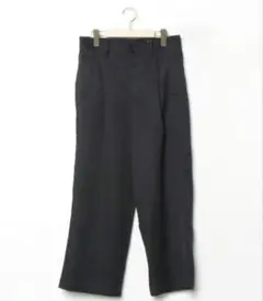 【新品タグ付】モノマート　メンズ　テーパードパンツ　ブラック　S