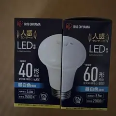 IRIS OHYAMA LED電球 2個セット