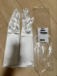 タカミブライダル　NAW-40M ホワイト ウェディンググローブ Mサイズ　肘下