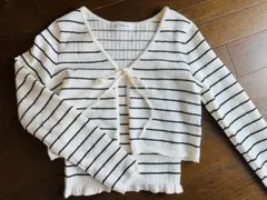 【FRAY I.D】ボーダー柄アンサンブル