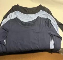 ユニクロ　ヒートテック3枚セット　キッズ140 長袖 UNIQLO