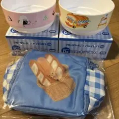 パンどろぼう　ブロッコリーくじ　C賞　D賞　スタッキングボウルポーチ 3点セット