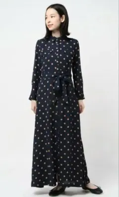 1回のみ使用☆Banana Republic ドット　ワンピース