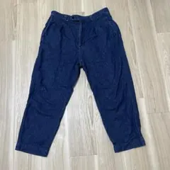 GLOBAL WORK ネイビー ストレートパンツ M