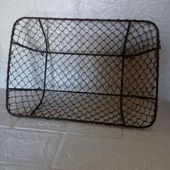 ヴィンテージ風金属バスケット