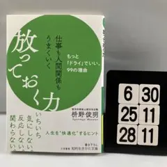 仕事も人間関係もうまくいく放っておく力 6-30*25.28*11